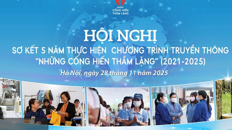 TRỰC TIẾP: Lễ sơ kết 5 năm và trao giải Cuộc thi viết “Những cống hiến thầm lặng” năm 2025