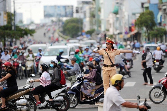 Ha Noi huy dong tong luc dam bao trat tu, an toan giao thong dip le Quoc khanh 2019 - Hinh anh 1