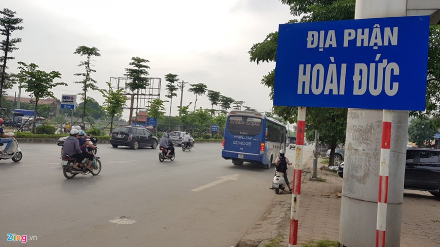 Duyet chi gioi duong do tuyen duong DH02, huyen Hoai Duc - Hinh anh 1