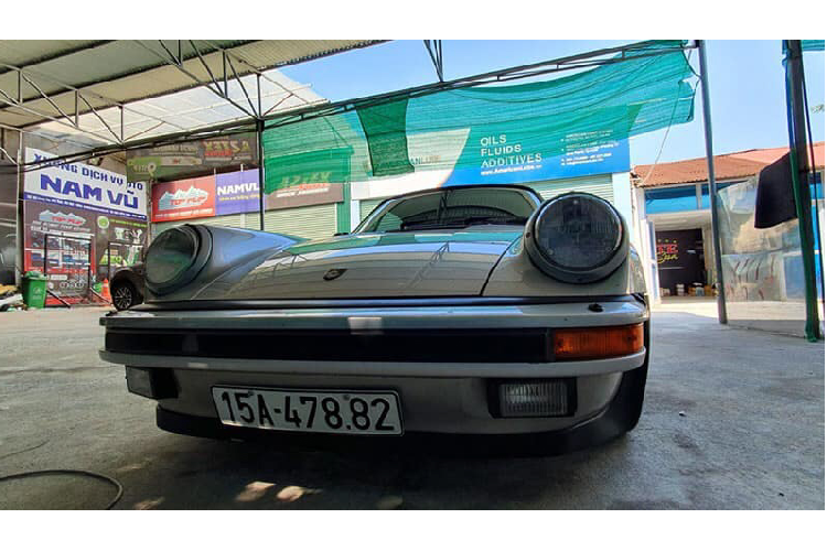 Porsche 930 Turbo doc nhat Viet Nam lan banh tai Ha thanh - Hinh anh 6