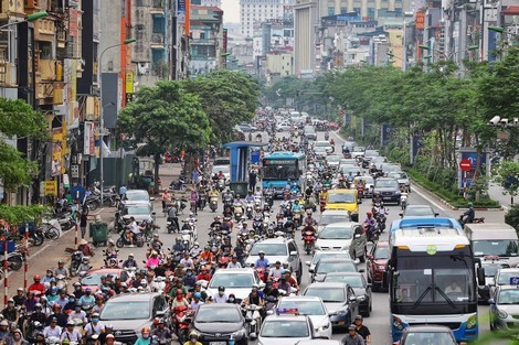 Ngam ve giao thong do thi Ha Noi xua va nay - Hinh anh 2