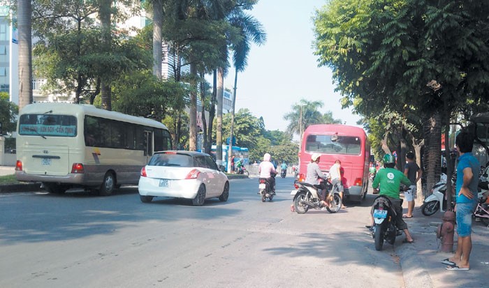 Ha Noi: Lon xon tren pho Kim Dong - Hinh anh 1