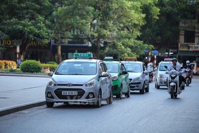 Taxi Ha Noi duoc phan vung hoat dong, mau son va chung tong dai - Hinh anh 1