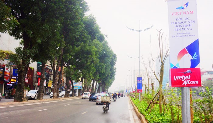 Ha Noi: Tu 19h ngay 26/2, han che phuong tien tren nhieu tuyen pho - Hinh anh 1