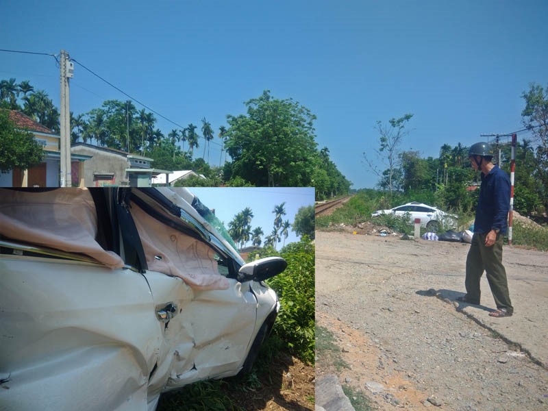 Tau hoa tong o to vang xa gan 10m, 3 nguoi nhap vien cap cuu - Hinh anh 1