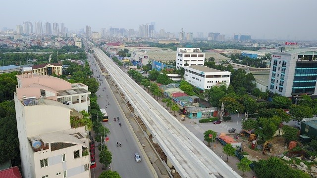 Duong sat do thi Nhon – Ga Ha Noi: Hoi ha chay dua cung thoi gian - Hinh anh 1