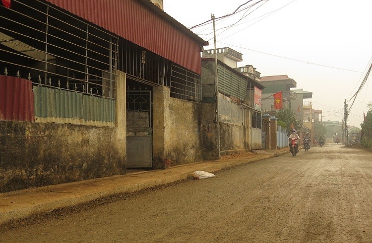 Du an duong giao thong tai xa Khanh Ha: Chu dau tu khac phuc hau qua - Hinh anh 1