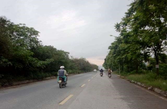 Nguoi dan thi xa Son Tay o nha chong dich, duong pho vang ve la thuong - Hinh anh 1