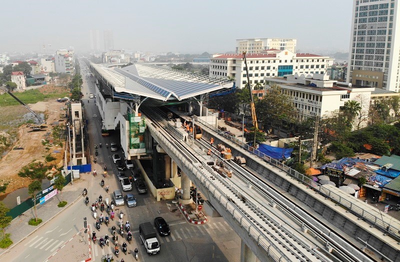 Them hai du an duong sat do thi Ha Noi: Giup keo gian mat do dan cu noi do - Hinh anh 1