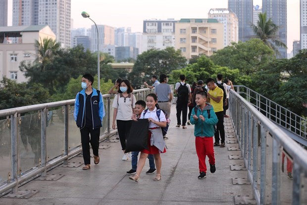 Ha Noi xay them 6 cau vuot cho nguoi di bo - Hinh anh 1