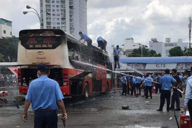 TP Ho Chi Minh: Chay xe khach giuong nam trong Ben xe mien Dong - Hinh anh 1