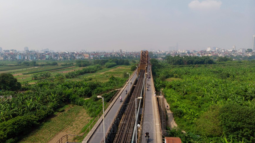 [Anh] Cau Long Bien - chung nhan lich su cua Thu do Ha Noi - Hinh anh 3