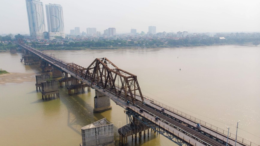 [Anh] Cau Long Bien - chung nhan lich su cua Thu do Ha Noi - Hinh anh 4