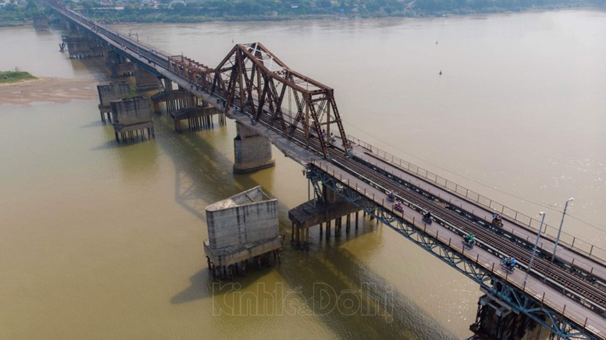 [Anh] Cau Long Bien - chung nhan lich su cua Thu do Ha Noi - Hinh anh 7