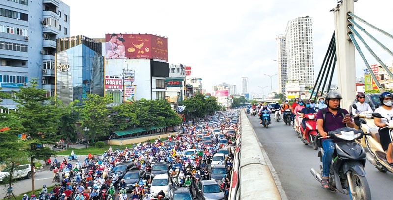 Diem nong nut giao thong Nga Tu So: Tim phuong an ha nhiet - Hinh anh 1