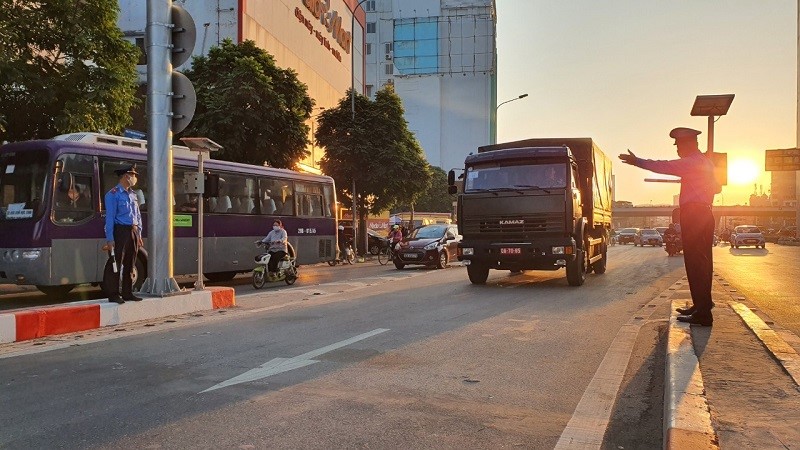 Thong xe duong Vanh dai 2 tren cao, doan Nga Tu So - Nga Tu Vong - Hinh anh 8