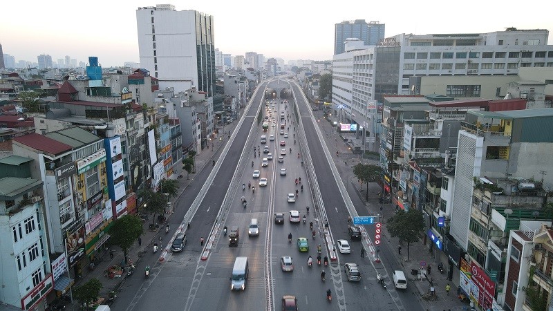 Thong xe duong Vanh dai 2 tren cao, doan Nga Tu So - Nga Tu Vong - Hinh anh 3