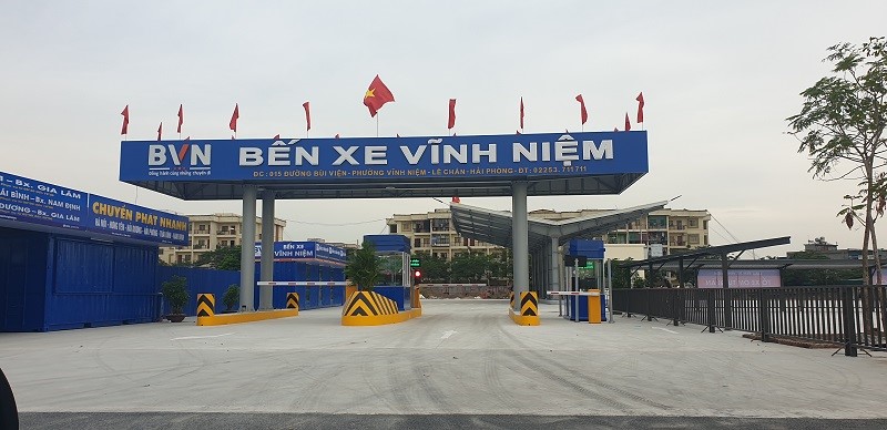 Hai Phong dua ben xe khach Vinh Niem vao khai thac - Hinh anh 1