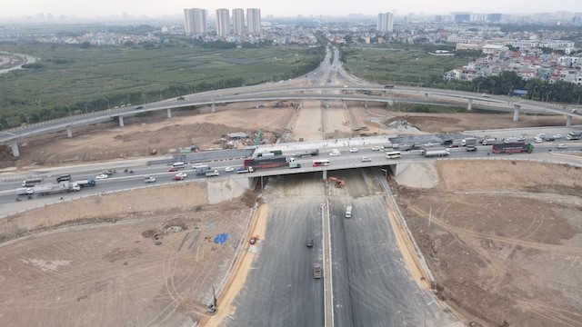 Nut giao Vanh dai 3 voi cao toc Ha Noi - Hai Phong vuot tien do 2 thang - Hinh anh 8