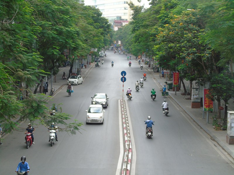 Ha Noi: Giao thong em thuan trong Ngay hoi non song - Hinh anh 7