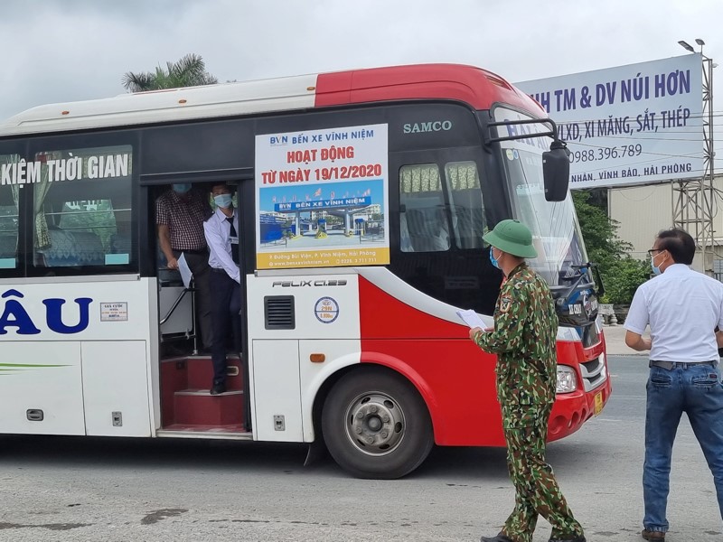 Hai Phong tam dung van tai hanh khach tuyen co dinh di TP Ho Chi Minh va nguoc lai - Hinh anh 1