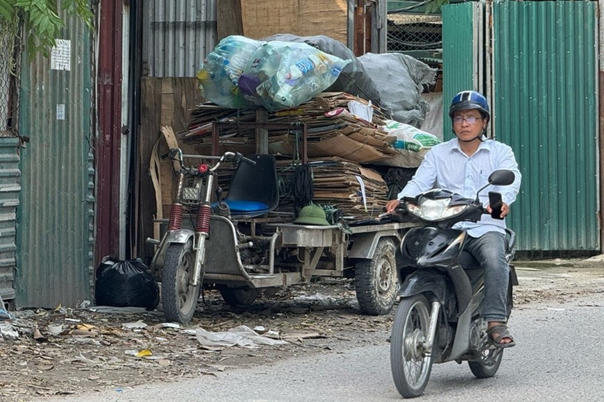 Xe ba banh, xe tu che “tai chiem” duong pho Ha Noi - Hinh anh 15