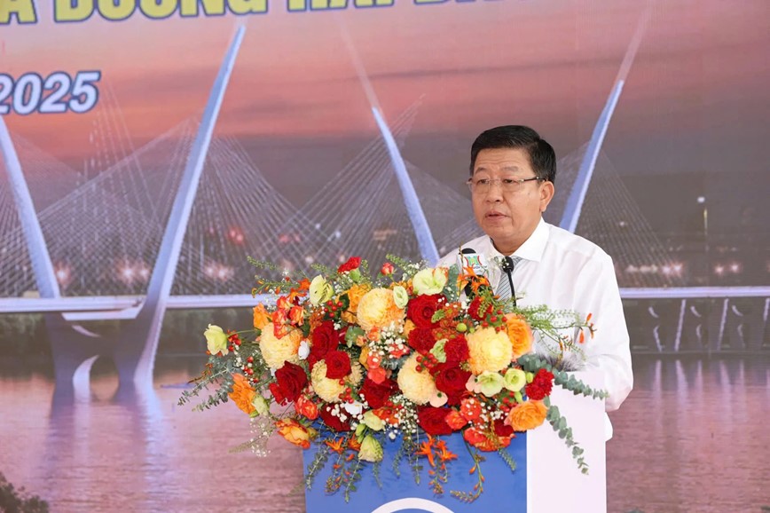 Cầu Thượng Cát tăng cường năng lực, đảm bảo an toàn giao thông cho Vành đai 3,5 - Hình ảnh 1 Cau Thuong Cat tang cuong nang luc, dam bao an toan giao thong cho Vanh dai 3,5 - Hinh anh 1