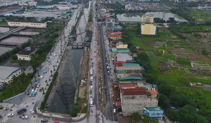 Toan canh du an mo rong duong Tam Trinh hon 3.000 ty dong o Ha Noi - Hinh anh 1