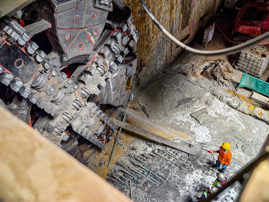 Robot dao ham “Than Toc” hoan thanh khoan 4km xuyen long dat ve dich - Hinh anh 6