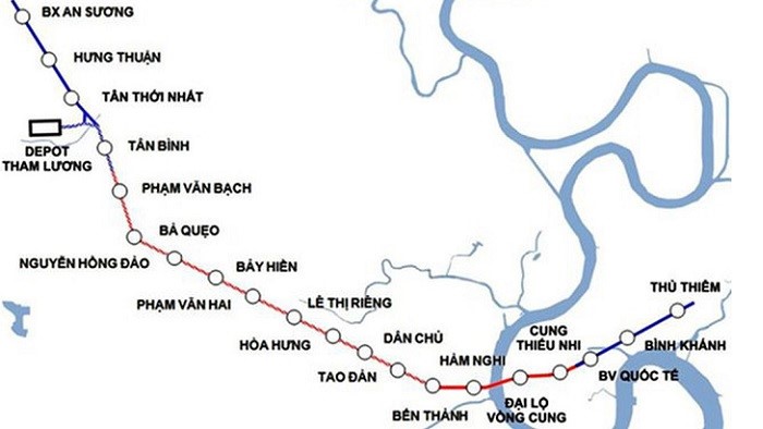 Day nhanh tien do cac du an metro tai TP Ho Chi Minh - Hinh anh 3