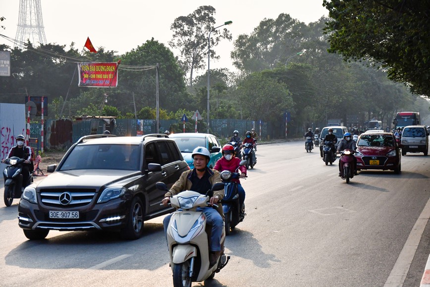 Thu hep rao chan tai nut giao Dai lo Thang Long - Le Quang Dao  - Hinh anh 5