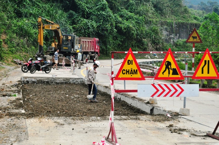 Tong cuc Duong bo chan chinh cac tinh mien Trung, Tay Nguyen ve cong tac bao tri - Hinh anh 1