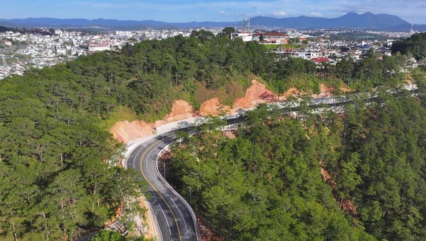 TP Da Lat, Lam Dong: Se thong xe tuyen deo Prenn vao ngay mai - Hinh anh 1