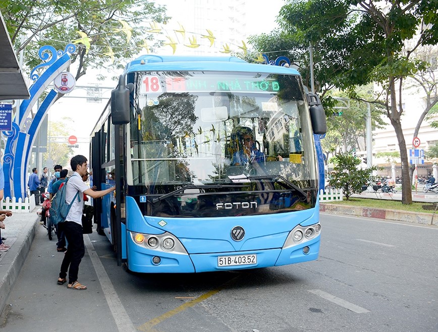 TP Ho Chi Minh: Den nam 2030 chuyen doi them 1.800 xe buyt nang luong xanh - Hinh anh 1