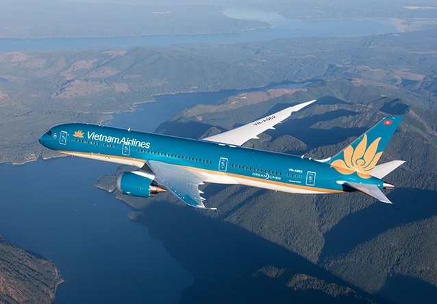 Vietnam Airlines khai thac duong bay thang Ha Noi - Thanh Do 4 chuyen moi tuan - Hinh anh 1