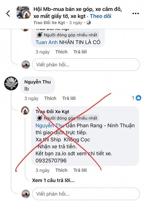 Mua xe khong giay to, vua mat tien vua vi pham phap luat - Hinh anh 5