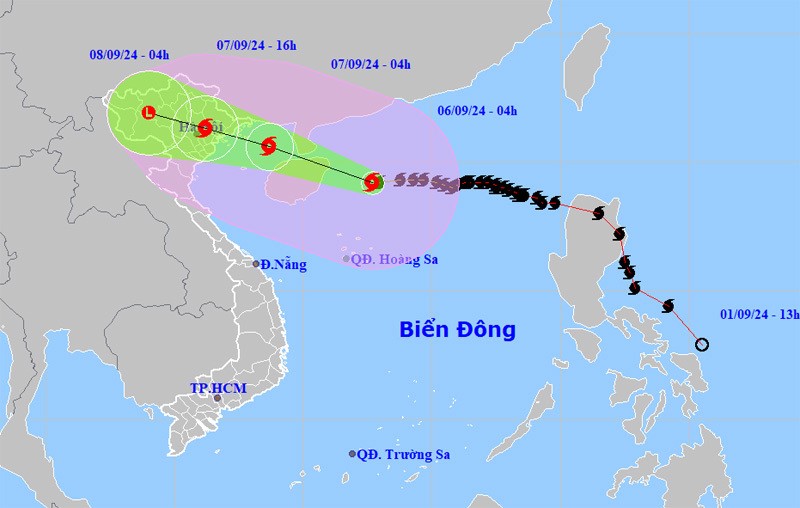 Sieu bao so 3 cach Quang Ninh khoang 620km, Ha Noi hom nay mua dong - Hinh anh 2