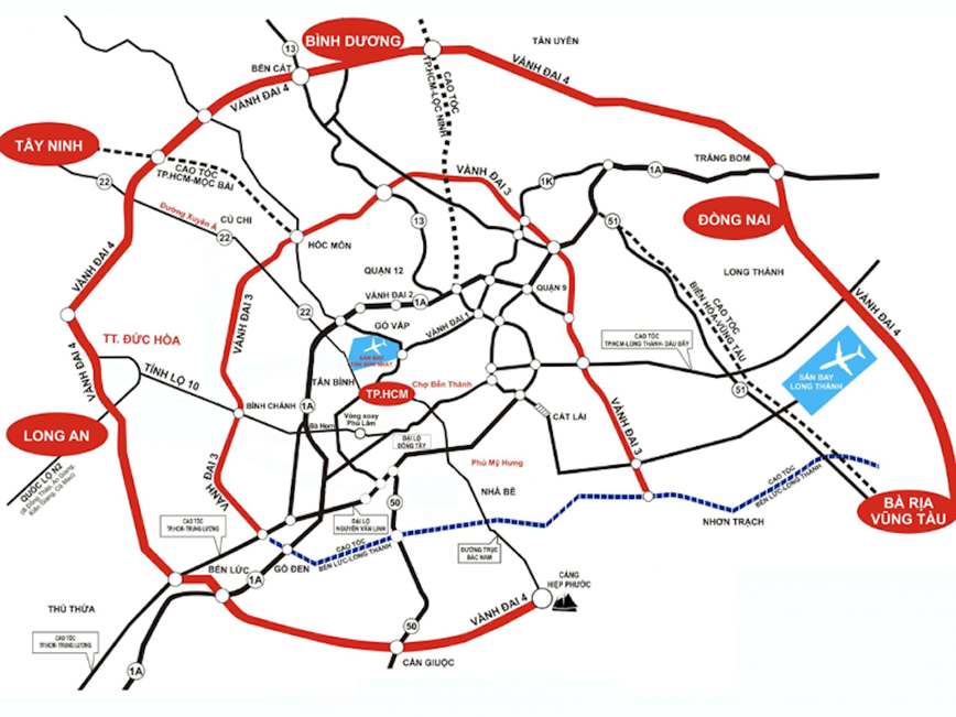 TP Ho Chi Minh: Hoan thien bao cao nghien cuu tien kha thi duong vanh dai 4 truoc 15/11 - Hinh anh 1