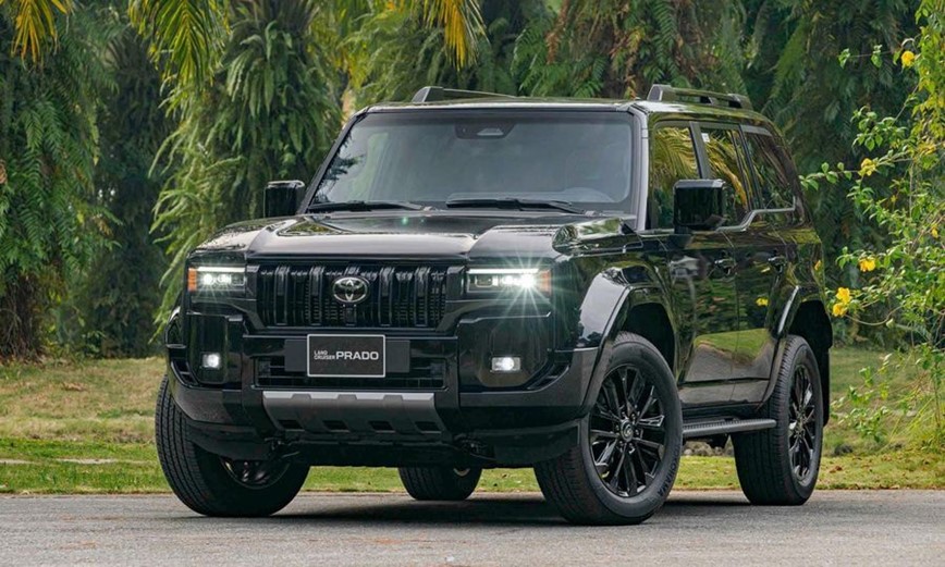 Toyota Land Cruiser Prado 2024: mau SUV danh cho khach hang me off-road - Hinh anh 1