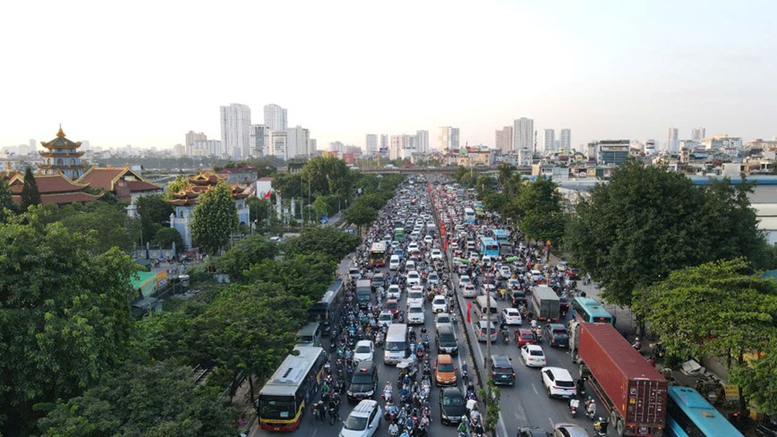 Ha Noi: se thay doi dien mao duong Giai Phong - Hinh anh 1