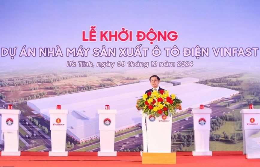 Khoi dong du an Nha may san xuat o to dien VinFast Ha Tinh - Hinh anh 3