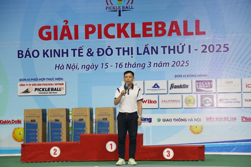 Be mac Giai “Pickleball Bao Kinh te & Do thi lan thu I - 2025” - Hinh anh 9