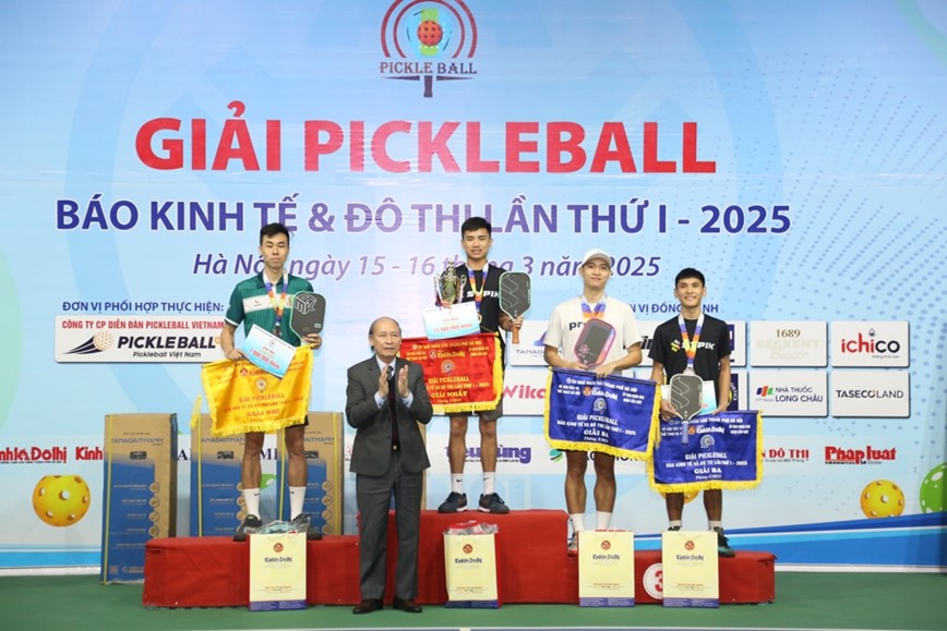 Be mac Giai “Pickleball Bao Kinh te & Do thi lan thu I - 2025” - Hinh anh 5