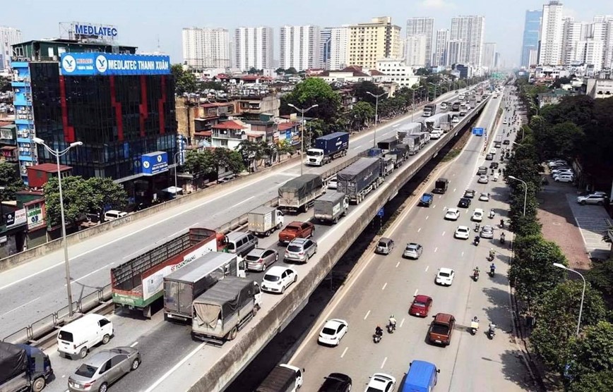 Vanh dai 3 Ha Noi: Ket noi tren cao va duoi thap bi loi? - Hinh anh 1