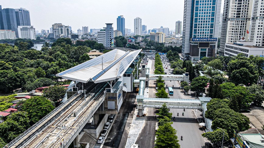 Duong sat Nhon - Ga Ha Noi: Hoan thanh 99,7% khoi luong doan tren cao - Hinh anh 2