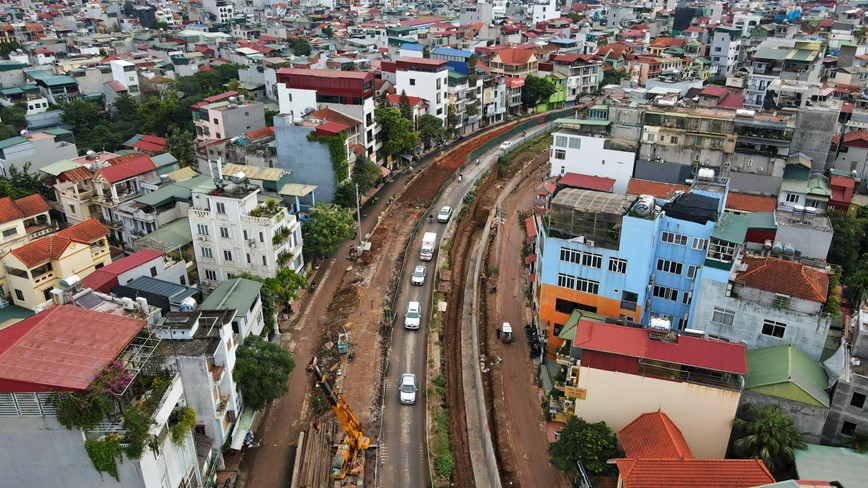 ANH: Du an mo rong duong Au Co: Tro lai sau ky nghi chong lu - Hinh anh 1