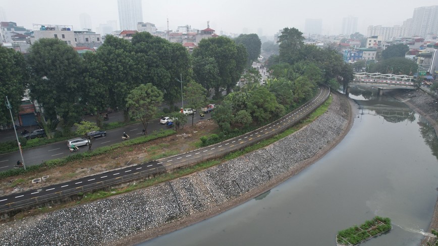 Xuat hien duong danh rieng cho xe dap dau tien o Ha Noi - Hinh anh 1