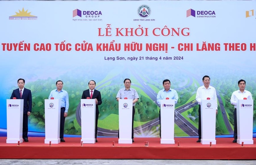 Khoi cong doan cuoi cung tren tuyen cao toc Bac Nam phia Dong - Hinh anh 1