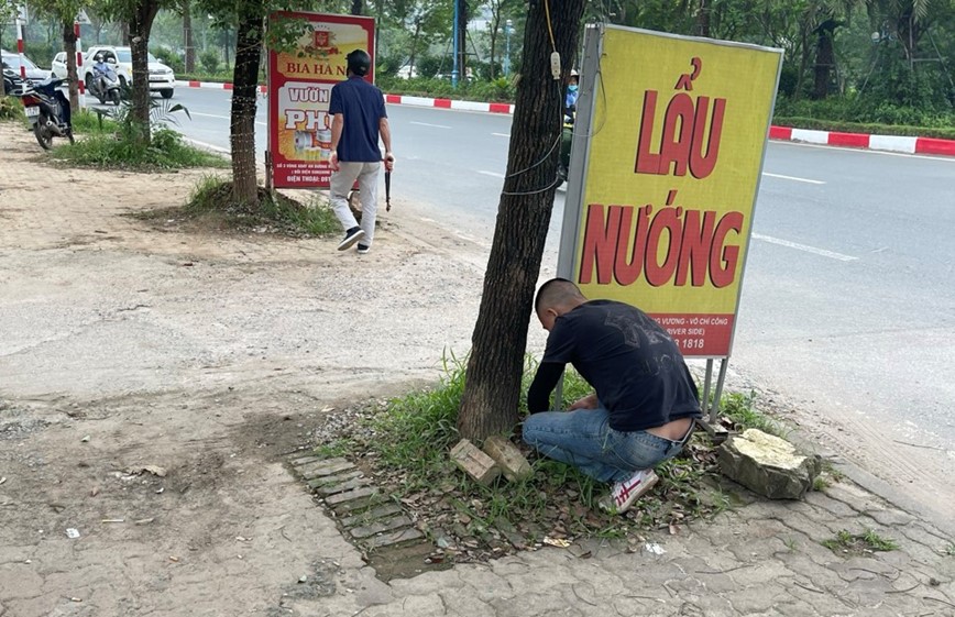 Xu ly trat tu an toan giao thong, trat tu do thi tren duong 40m Nam Thang Long - Hinh anh 5