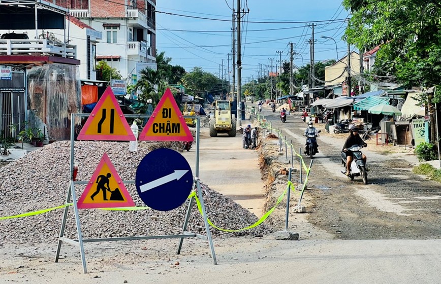 Quang Nam: sau nhieu nam tre hen, du an duong tram ty da duoc trien khai - Hinh anh 1